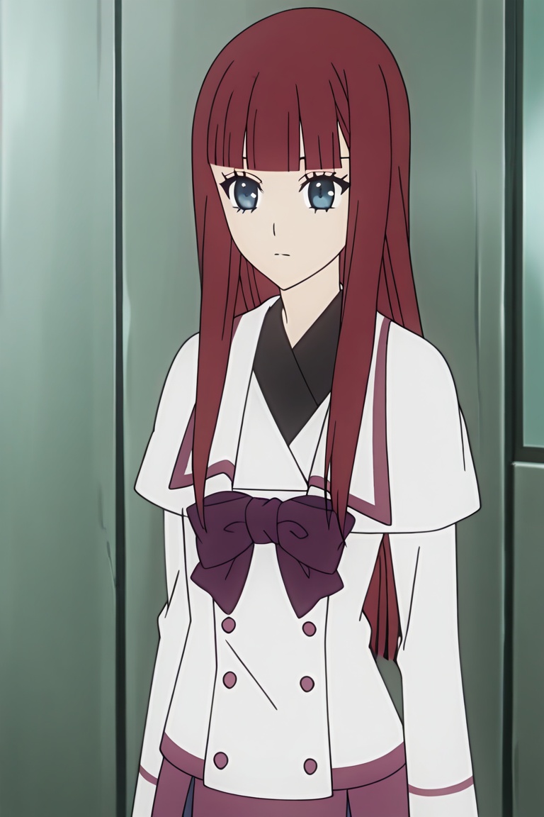 maria akizuki,  blue eyes,  long hair on Tensor.Art