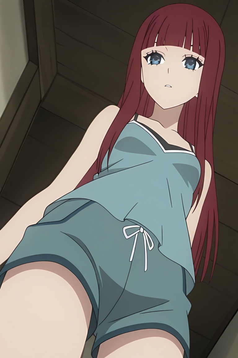 maria akizuki,  1girl,  blue eyes on Tensor.Art