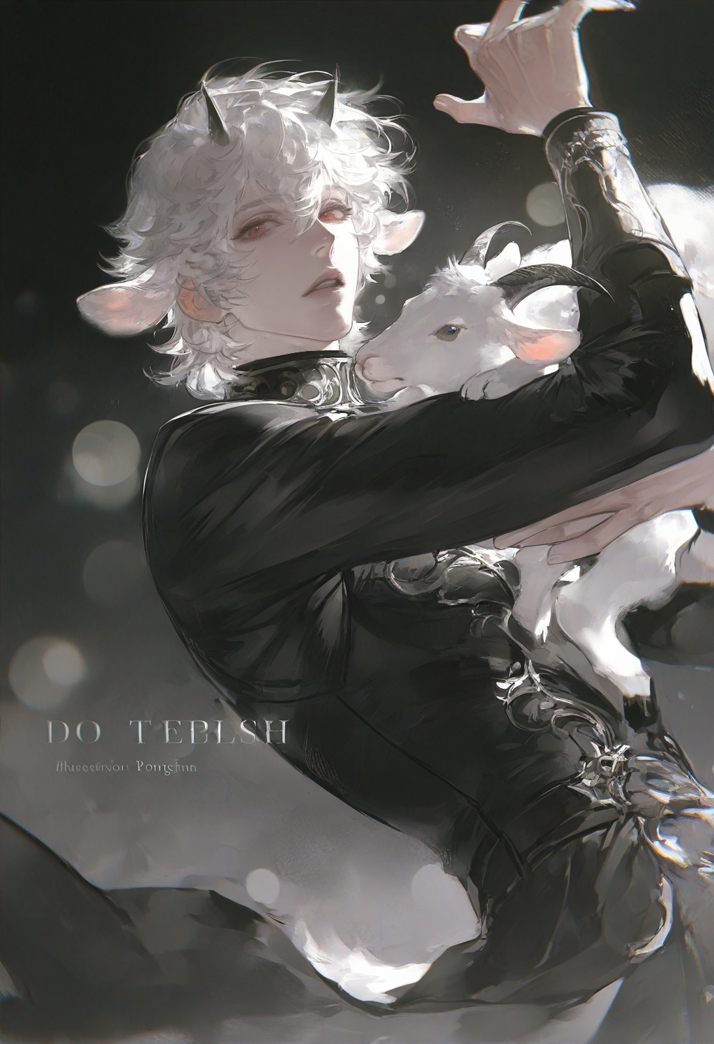 solo,  looking at viewer,  short hair on Tensor.Art