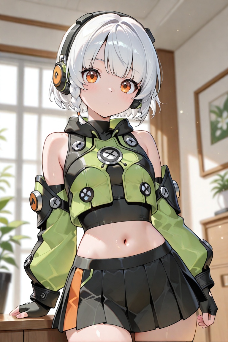 Anby,  short hair,  jewelry on Tensor.Art