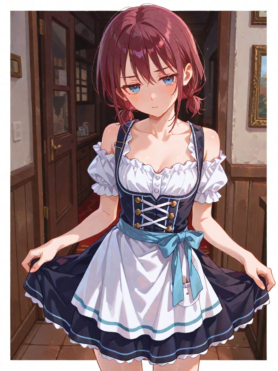 1girl,  iyyh (style),  iseri_nina on Tensor.Art