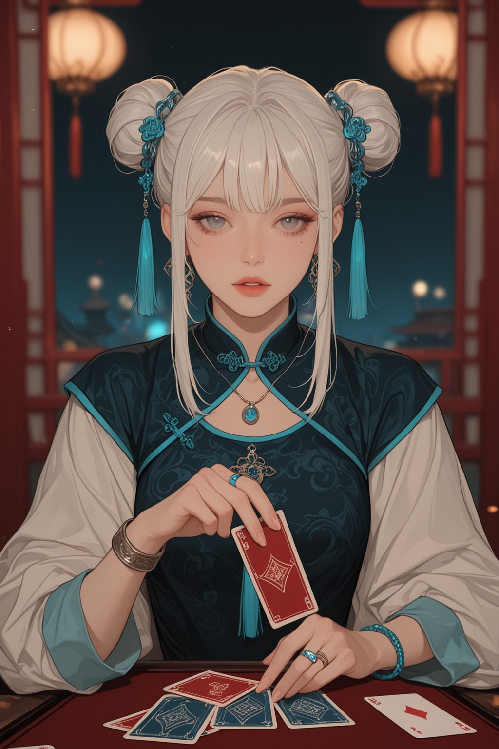 1girl,  solo,  looking at viewer on Tensor.Art