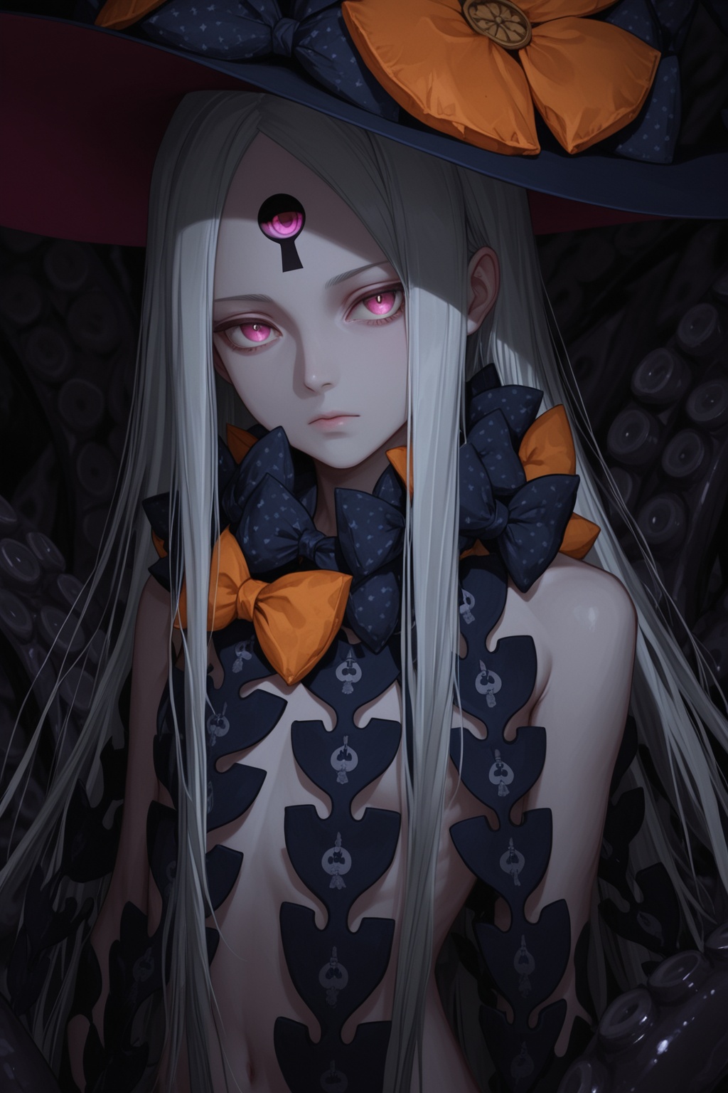 1girl,  abigail williams \(third ascension\) \(fate\),  dark on Tensor.Art