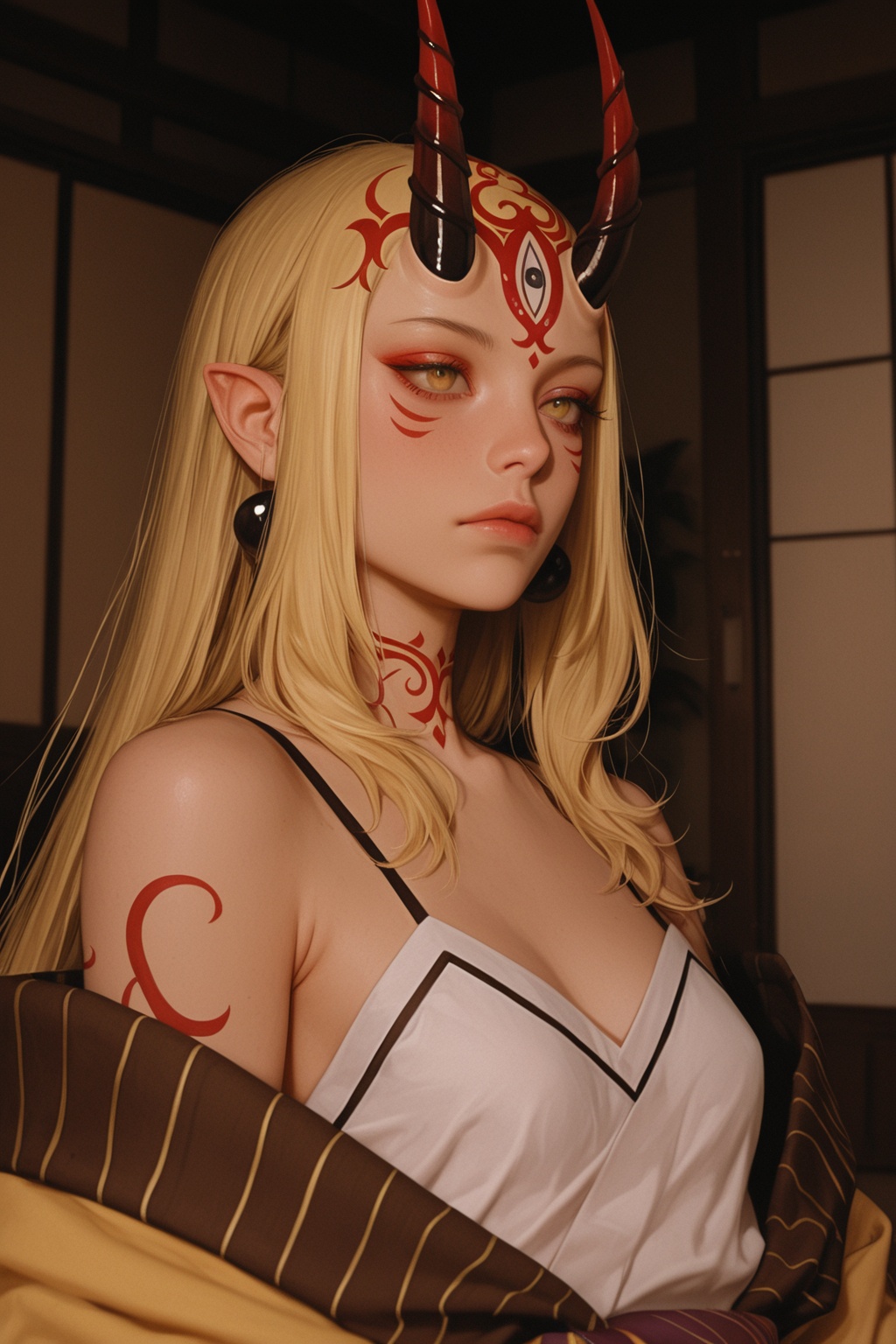 1girl,  ibaraki douji \(fate\),  expressionless on Tensor.Art