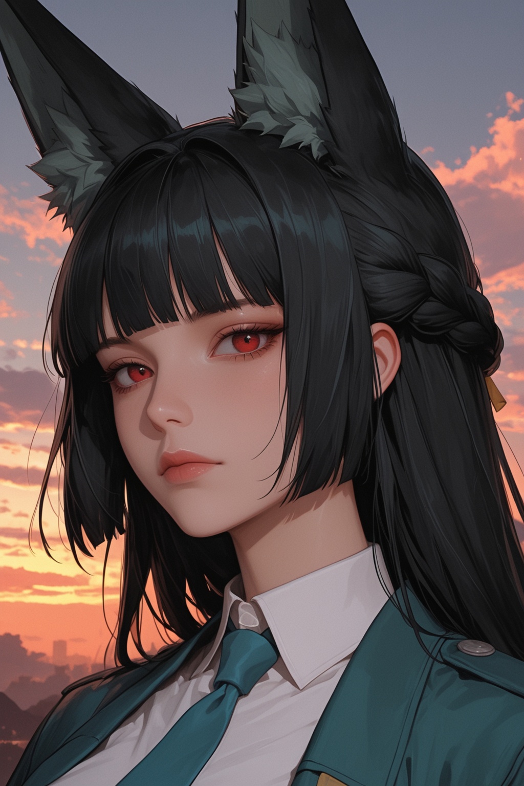 1girl,  hoshimi miyabi,  zenless zone zero on Tensor.Art