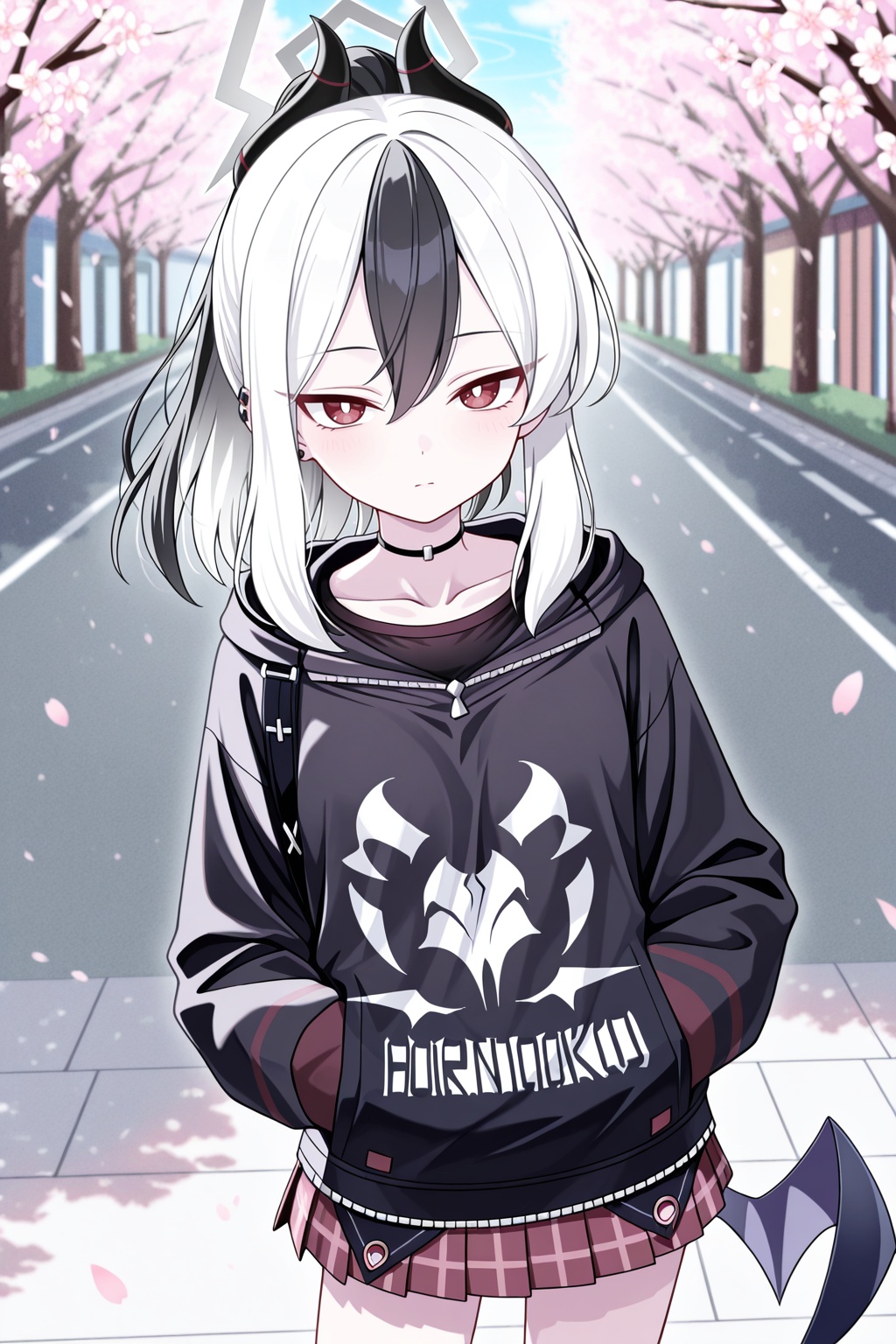 kayokodef,  long hair,  sidelocks on Tensor.Art