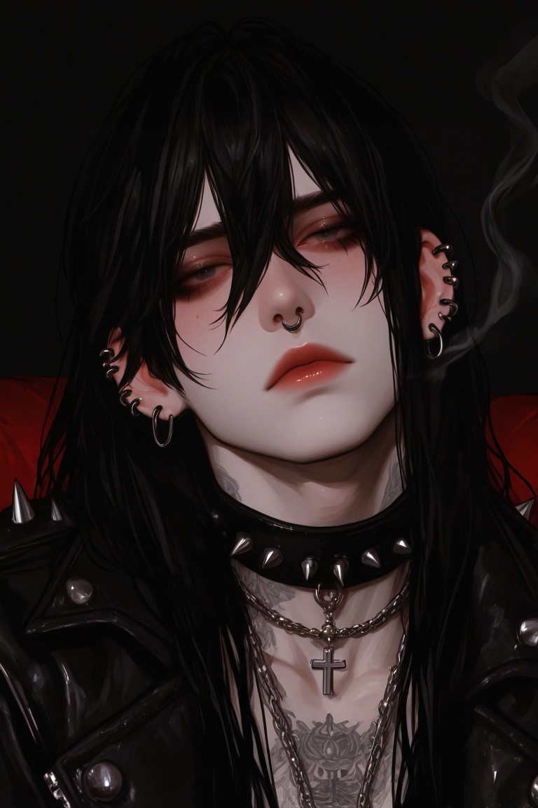 Portrait of a man,  (((*****_man: 2))),  with pale skin on Tensor.Art