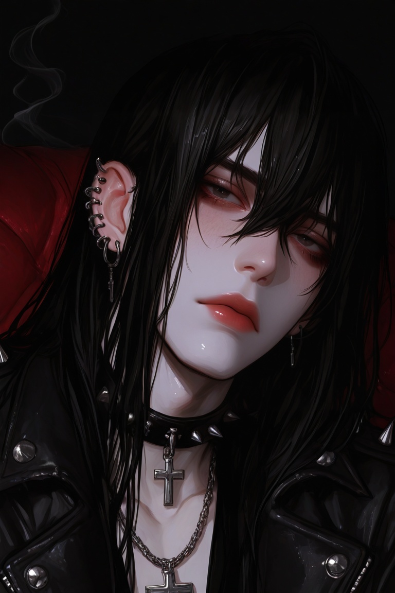 Portrait of a man,  (((*****_man: 2))),  with pale skin on Tensor.Art