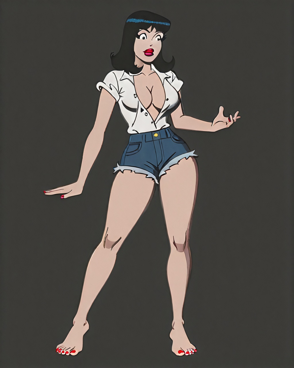 1girl,  solo,  breasts on Tensor.Art