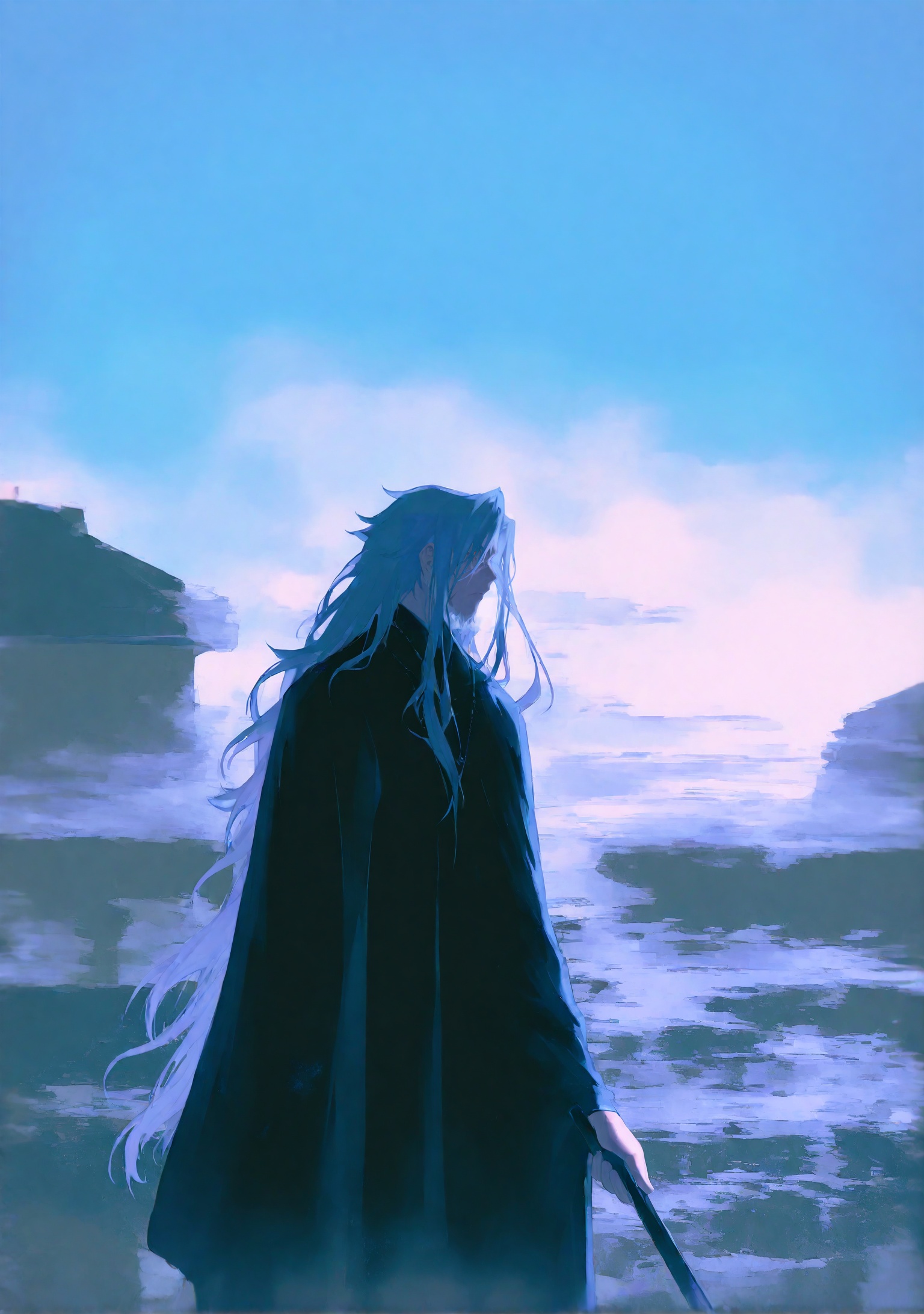 1boy,  fog,  g0zena_illu on Tensor.Art