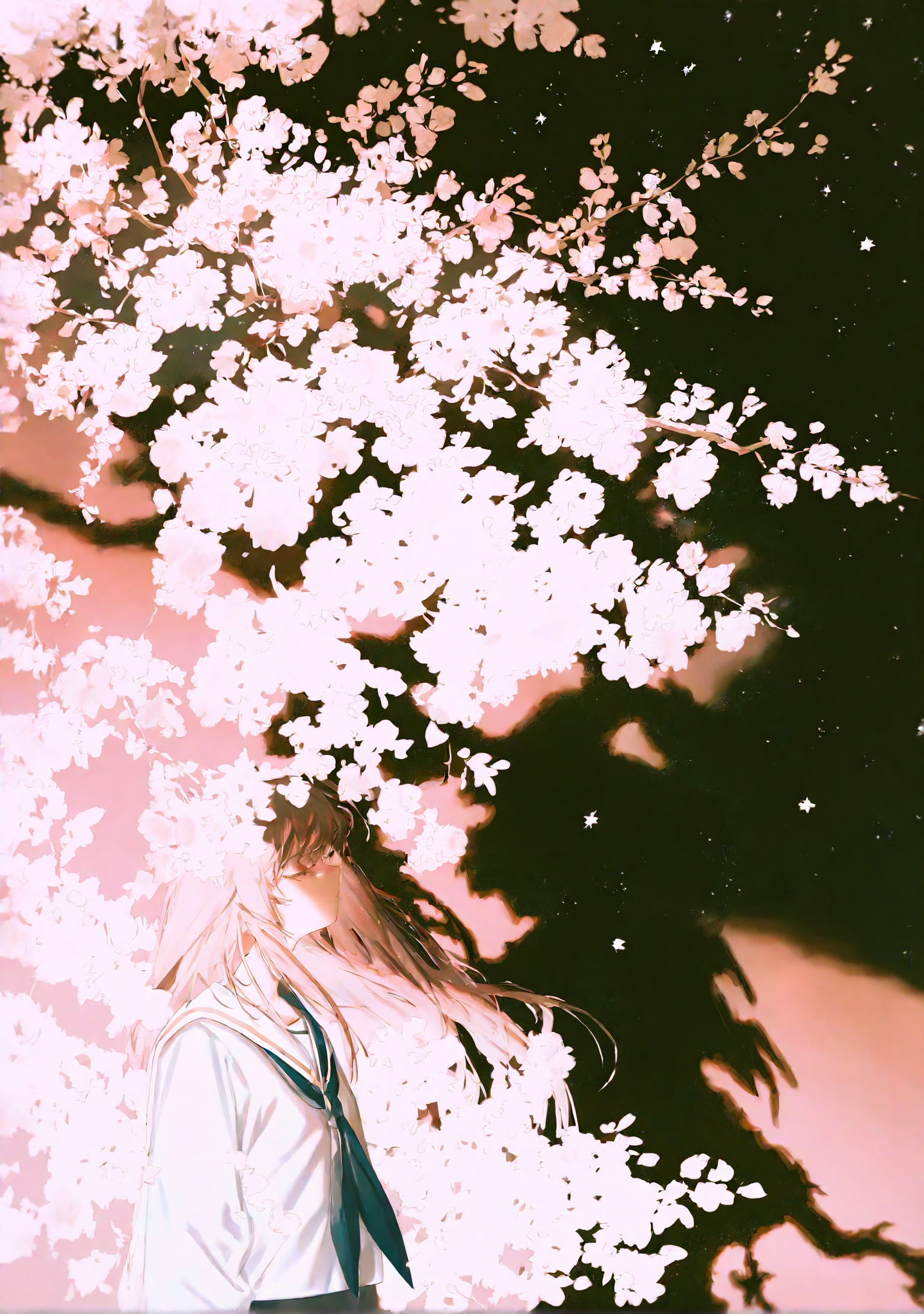 1girl,  closed eyes,  cloud on Tensor.Art