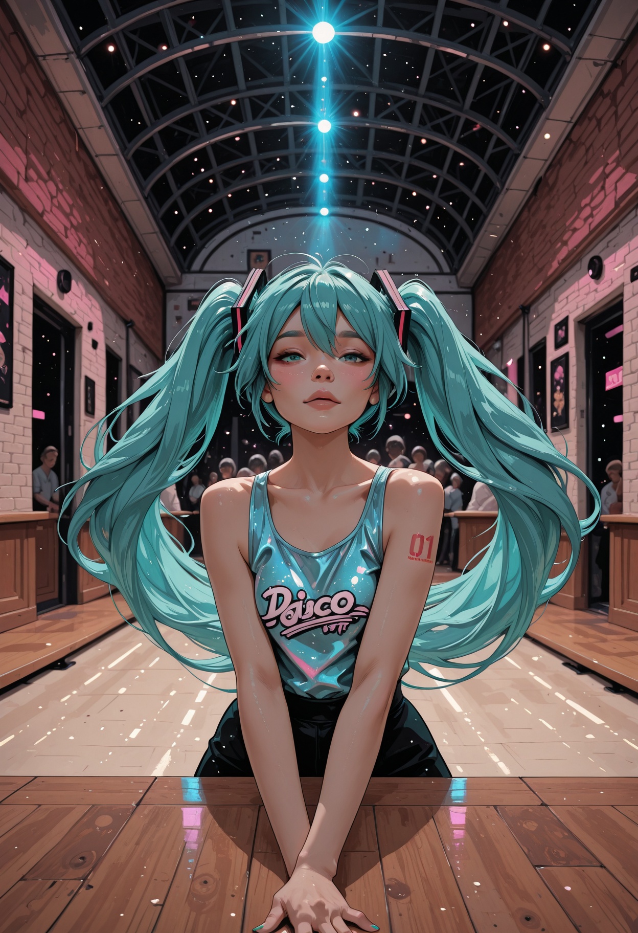 IllsPos_XL ,  Hatsune Miku,  1girl on Tensor.Art