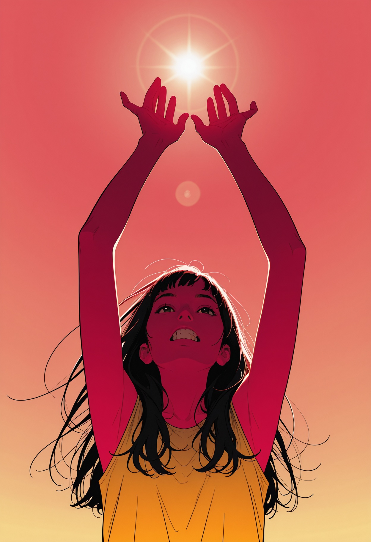 1girl,  solo,  long hair on Tensor.Art