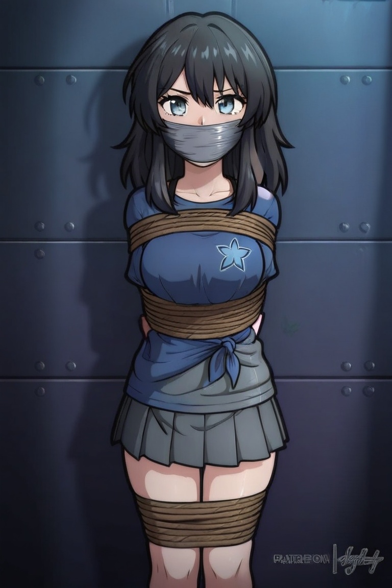 1girl,  solo,  bondage on Tensor.Art