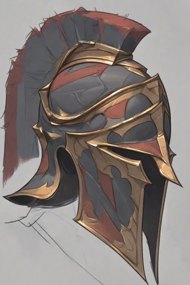 concept art by Ev Ganin,  stylized dark fantasy concept art,  medieval fantasy character design on Tensor.Art