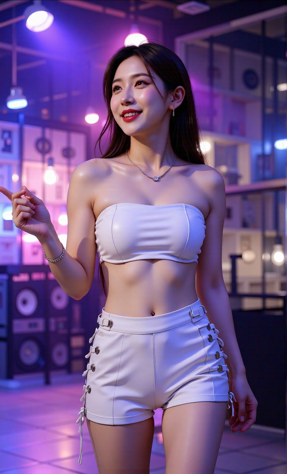 "Korean woman image: Beautiful Korean woman with very large I-cup breasts that seem like they will burst if you touch them...