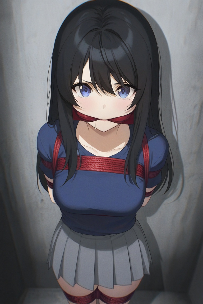 1girl,  solo,  bondage on Tensor.Art
