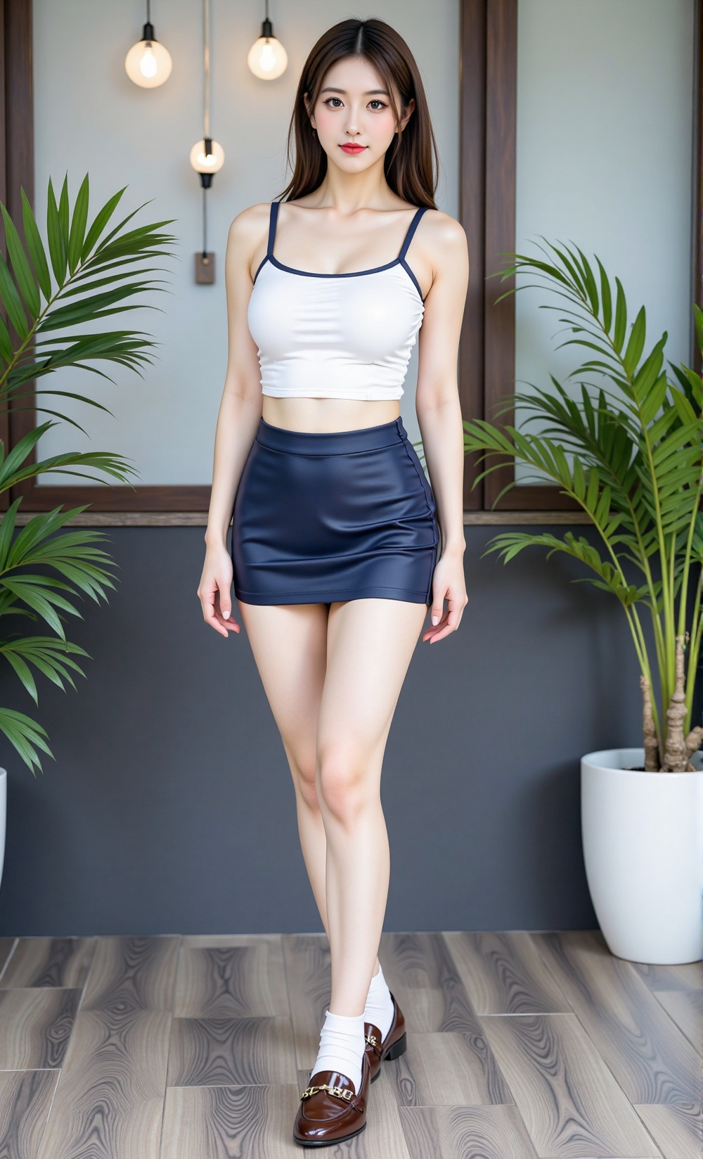 "Korean woman image: Beautiful Korean woman with very large I-cup breasts that seem like they will burst if you touch them...