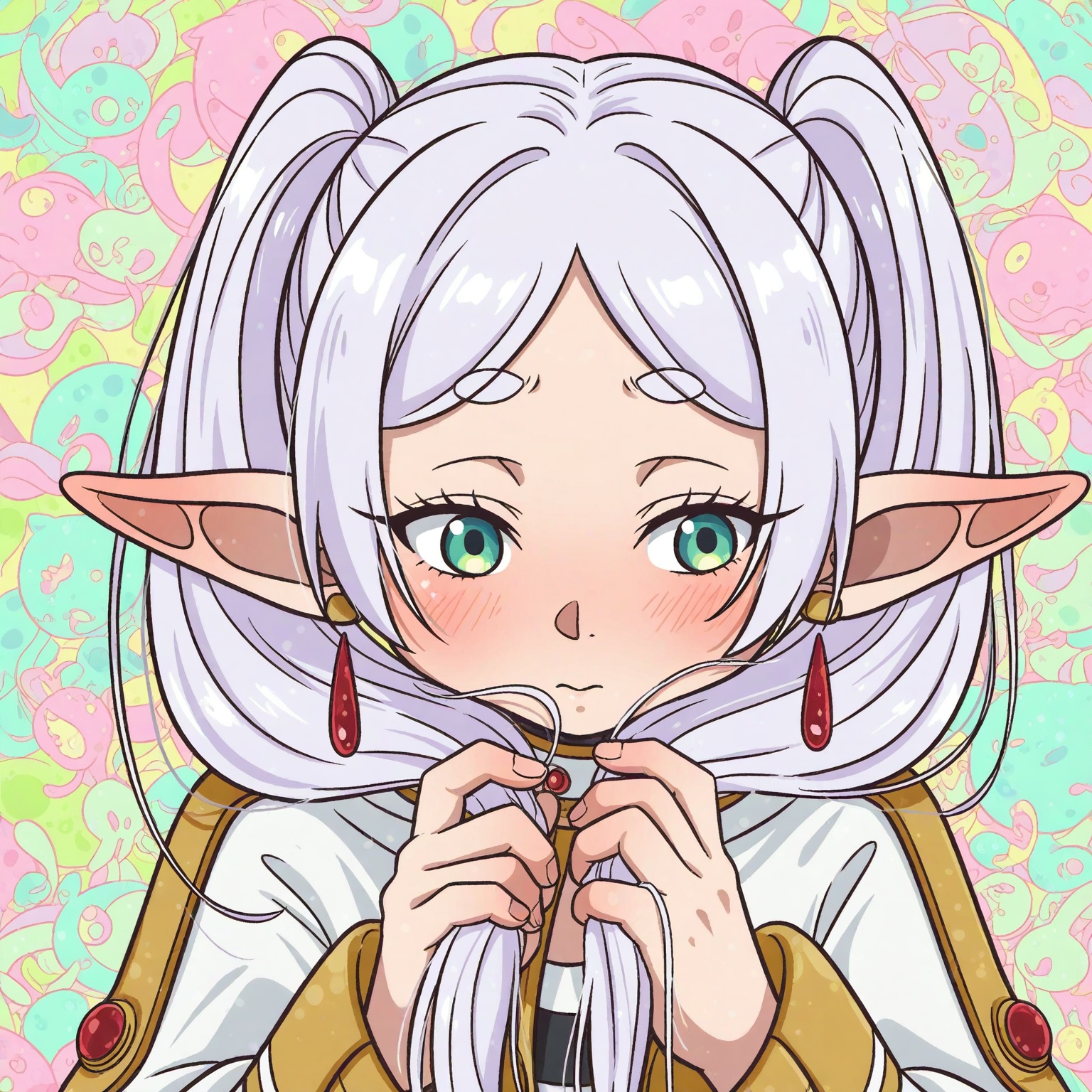 1girl,  elf,  frieren on Tensor.Art