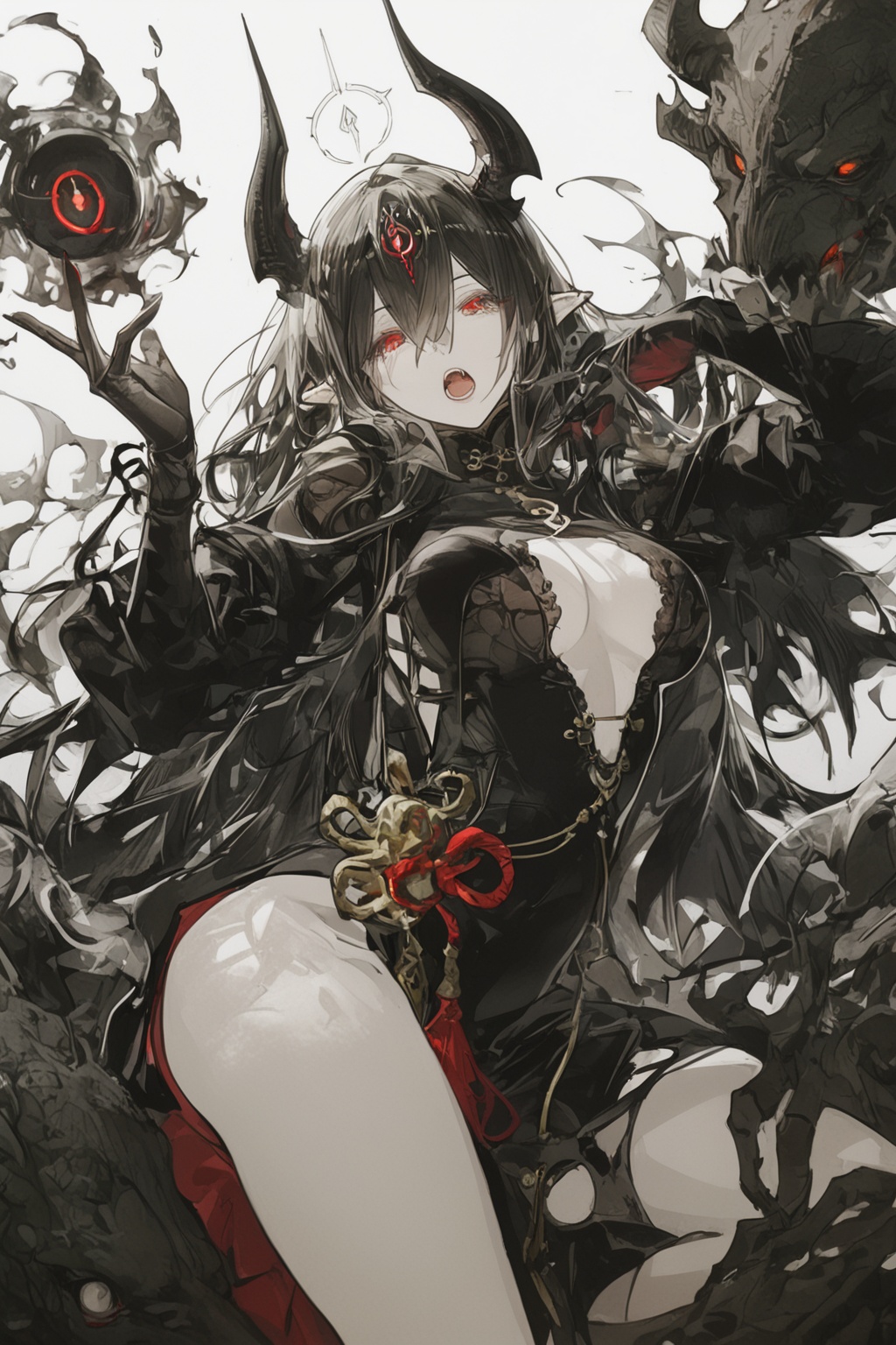 1girl,  abyss,  trance on Tensor.Art
