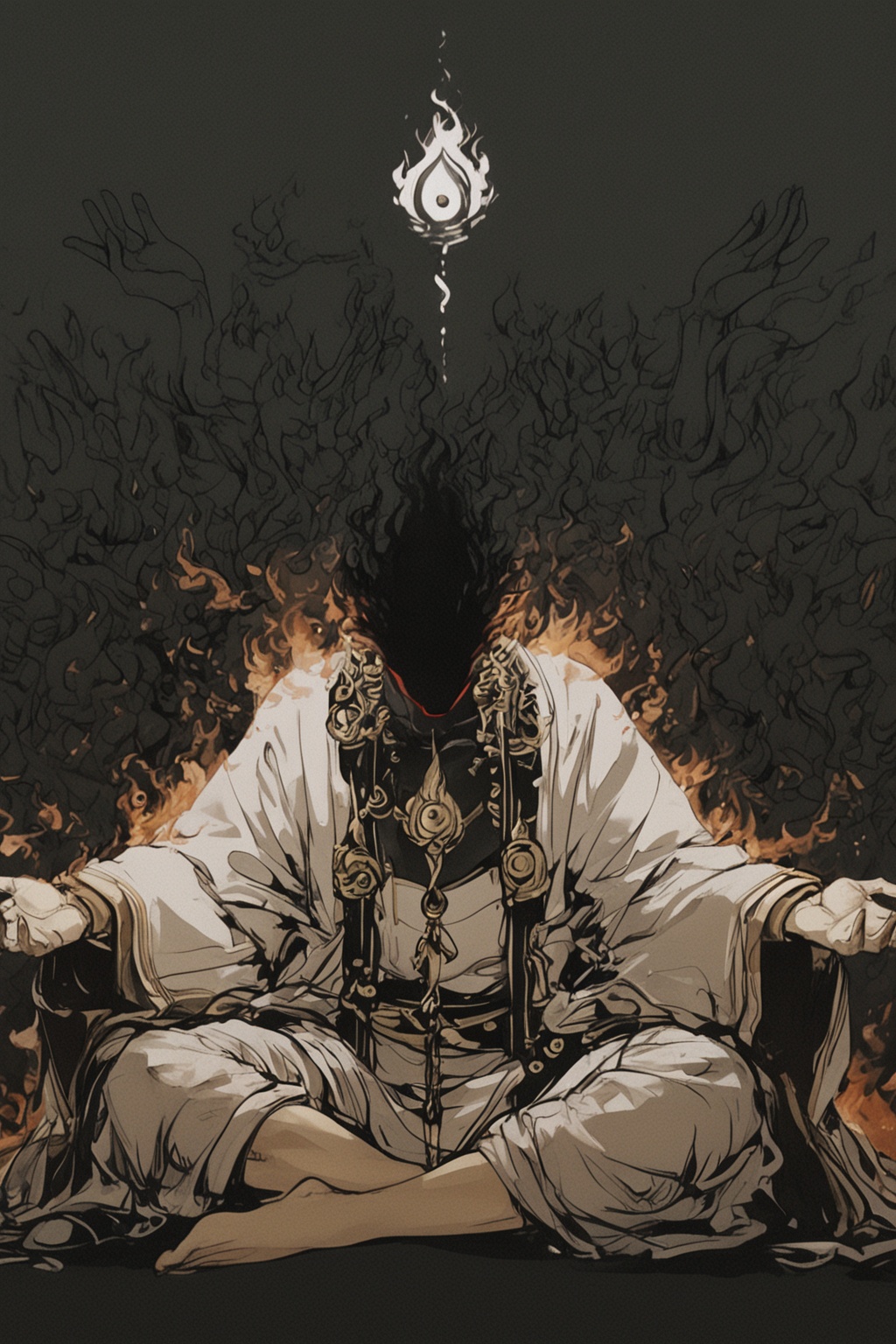 solo,  1boy,  simple background on Tensor.Art