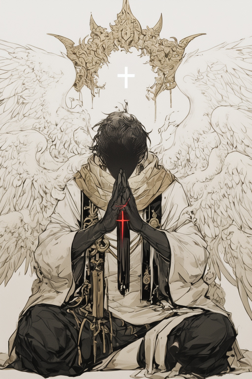 solo,  1boy,  looking at viewer on Tensor.Art