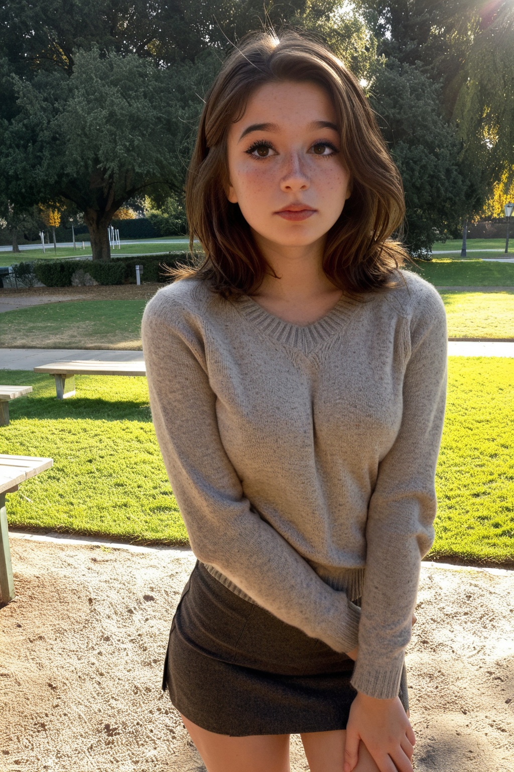 A cute young girl,  short height,  elegant on Tensor.Art