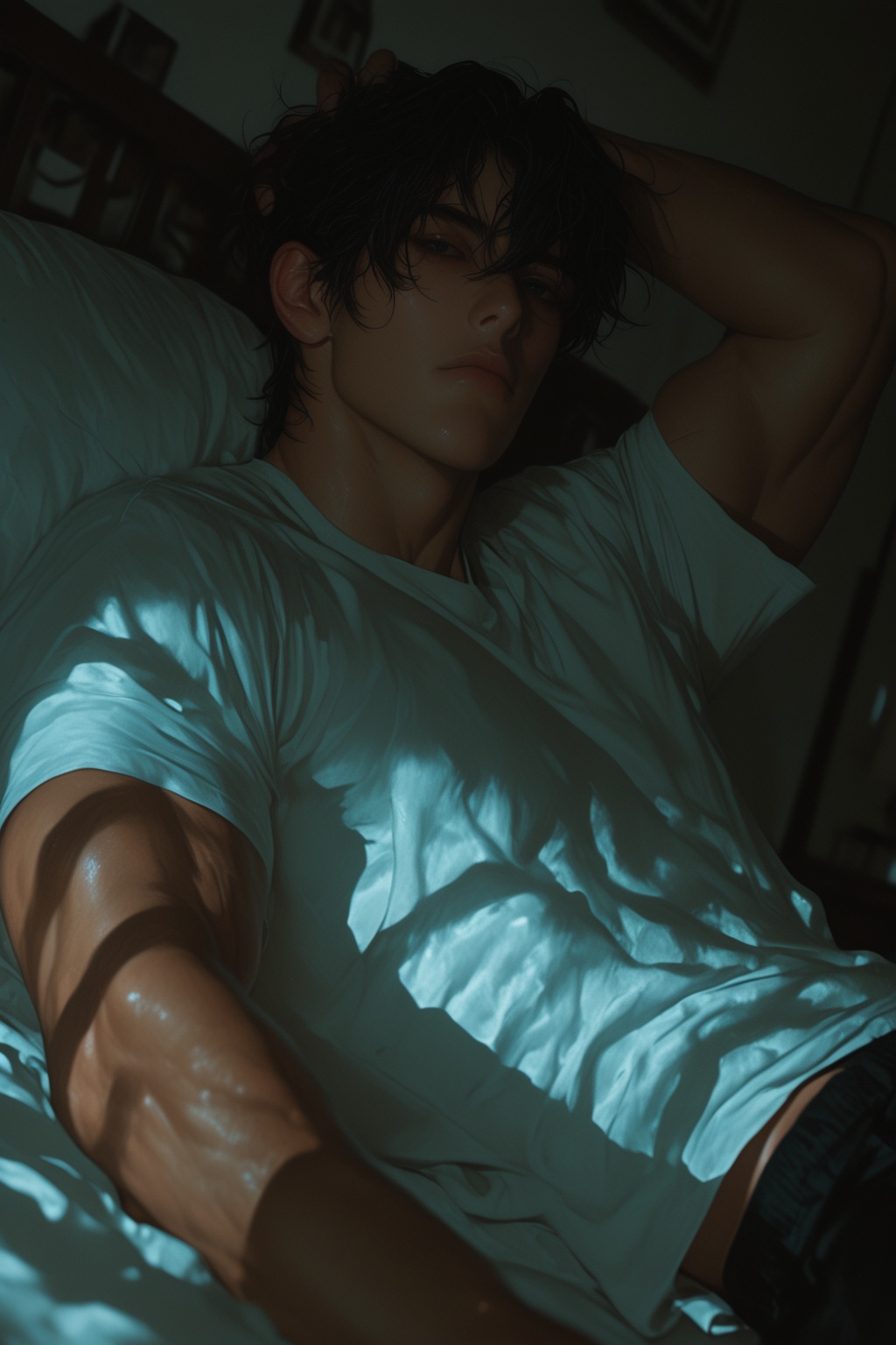 1boy,  muscular male,  cowboy shot on Tensor.Art
