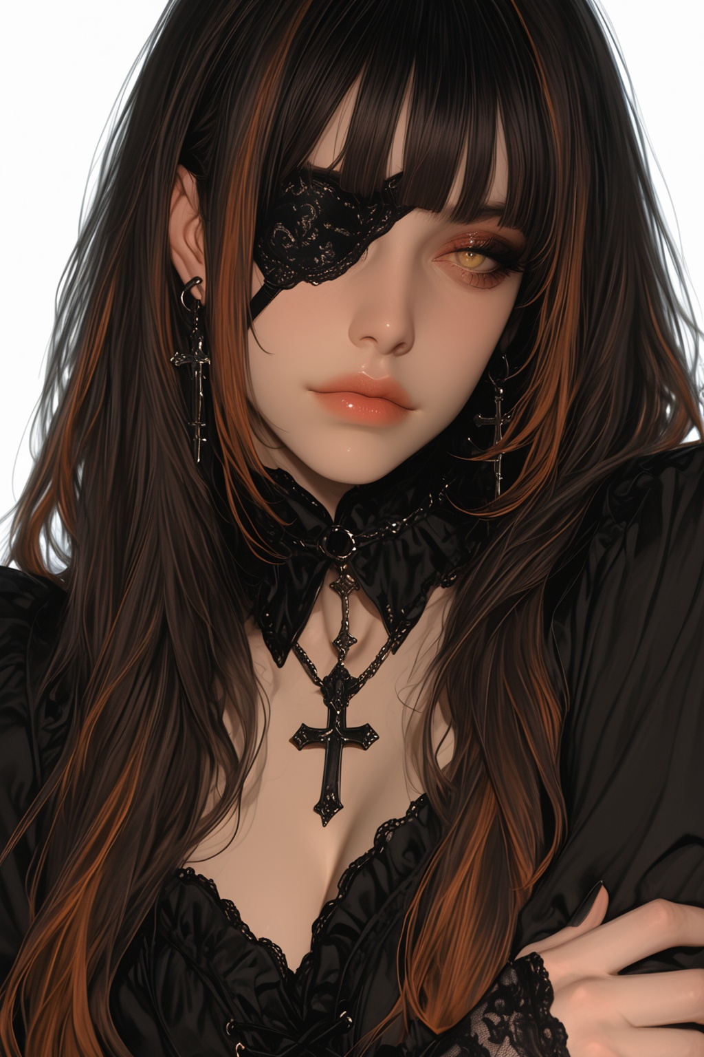 1girl,  solo,  looking at viewer on Tensor.Art