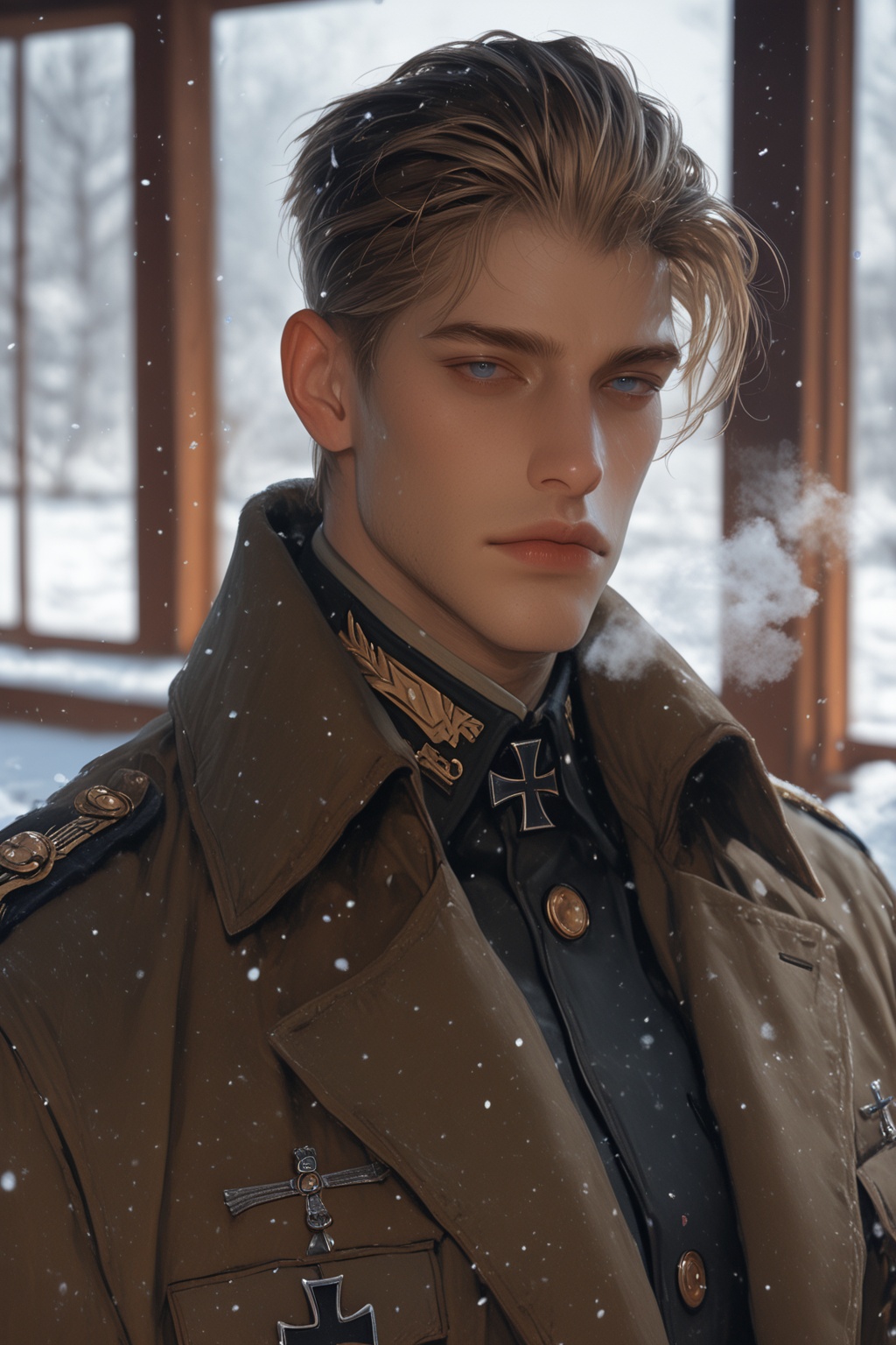1boy,  male focus,  digital painting on Tensor.Art