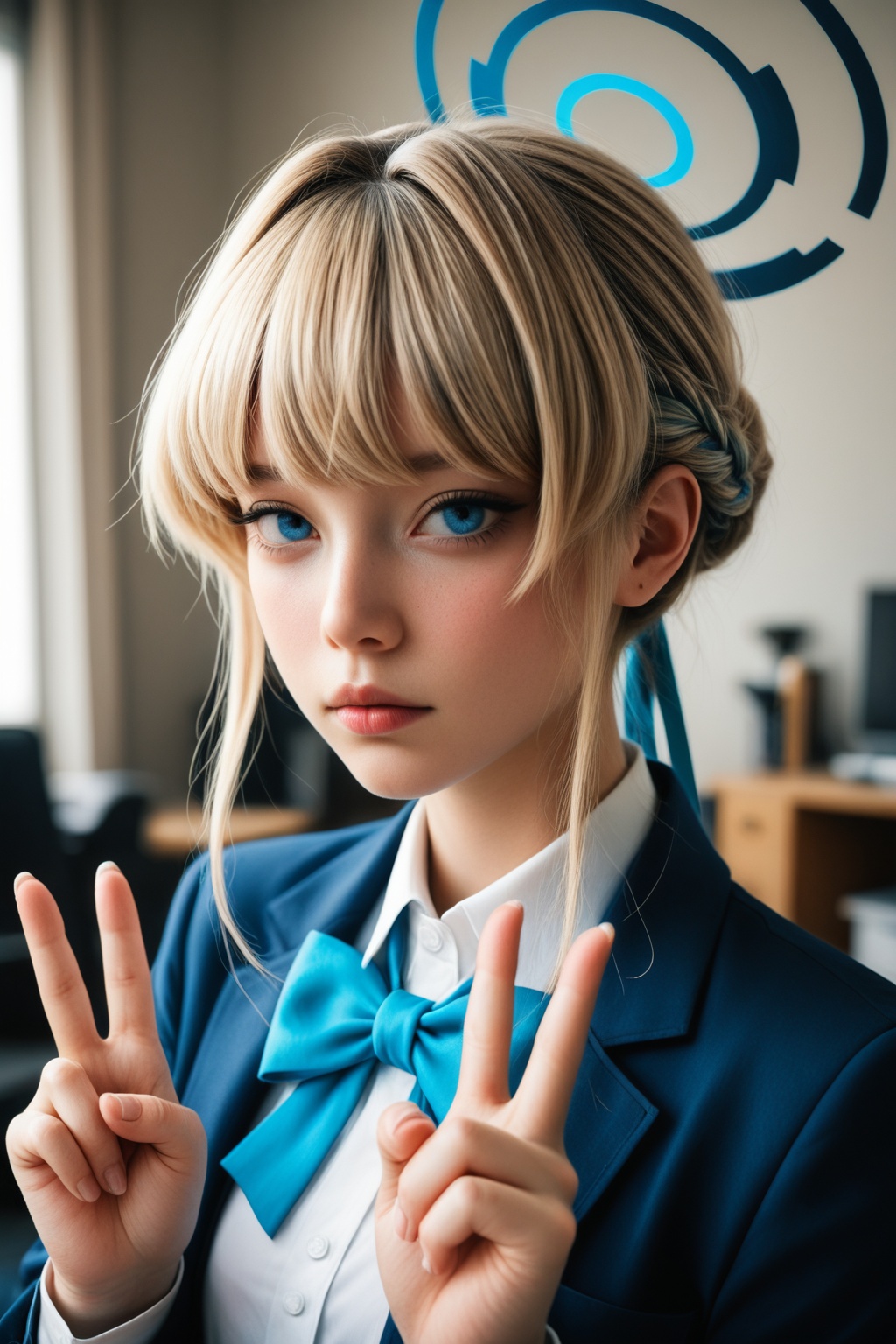 1girl,  toki \(blue archive\),  halo on Tensor.Art