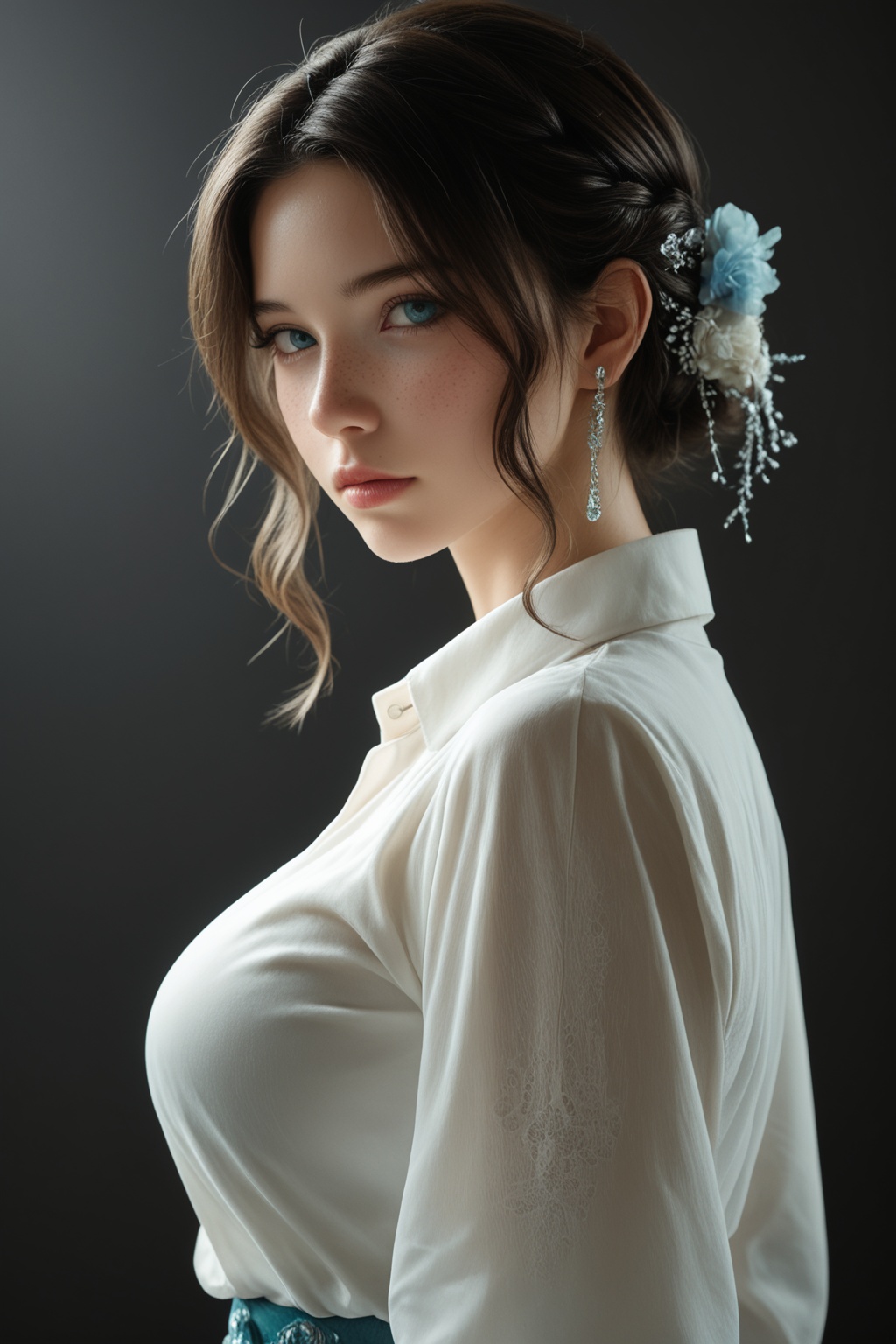 1girl,  solo,  looking at viewer on Tensor.Art