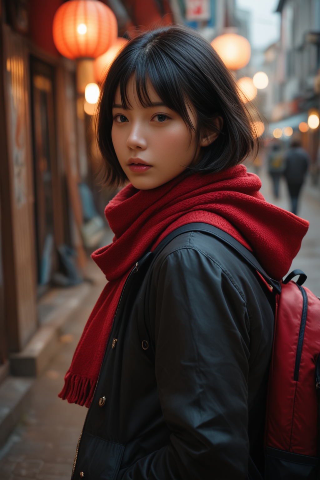 1girl,  solo,  looking at viewer on Tensor.Art
