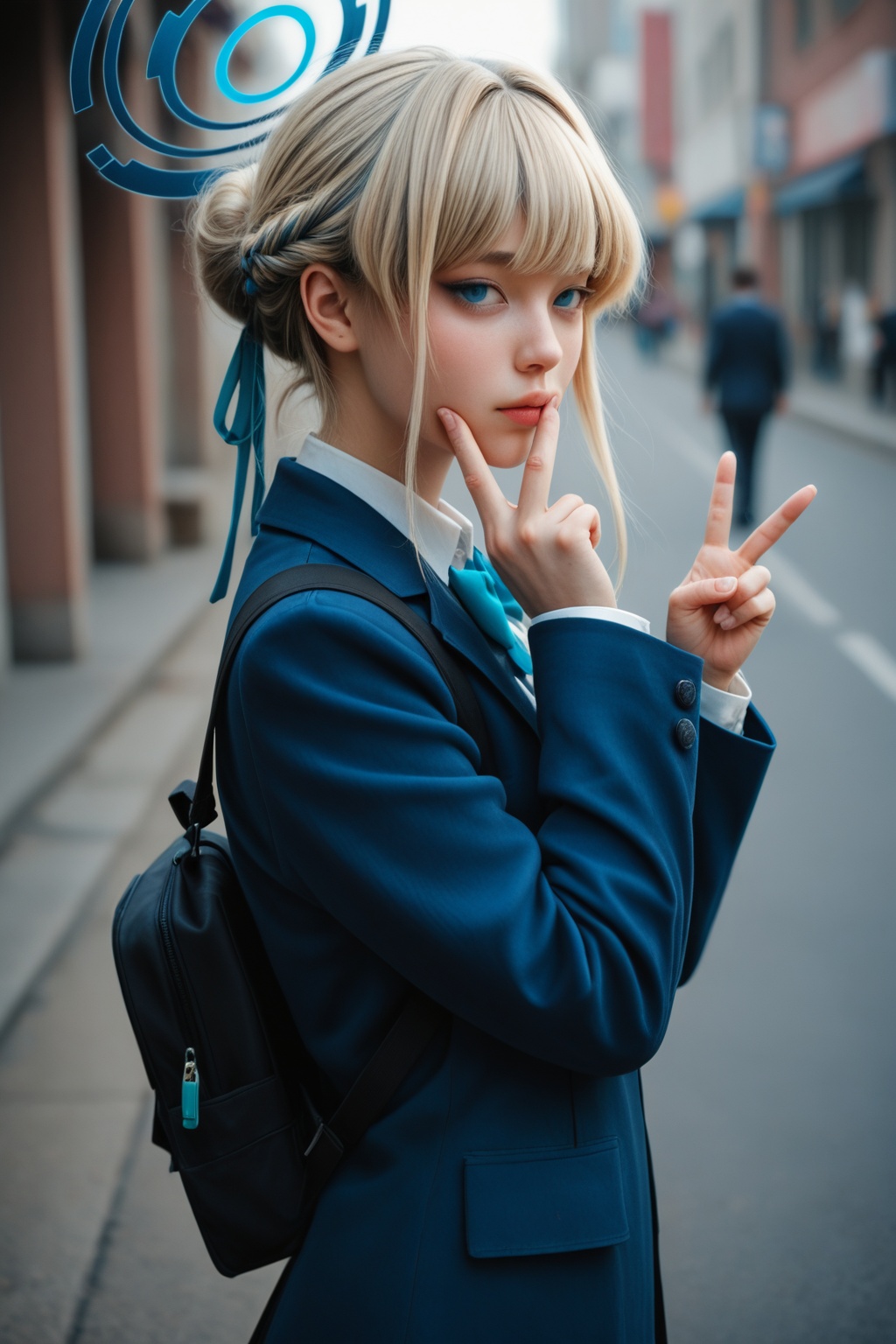 1girl,  toki \(blue archive\),  halo on Tensor.Art