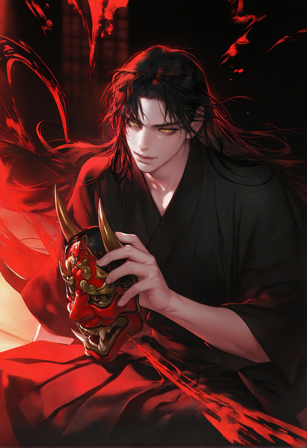 (1boy,  male focus,  solo on Tensor.Art
