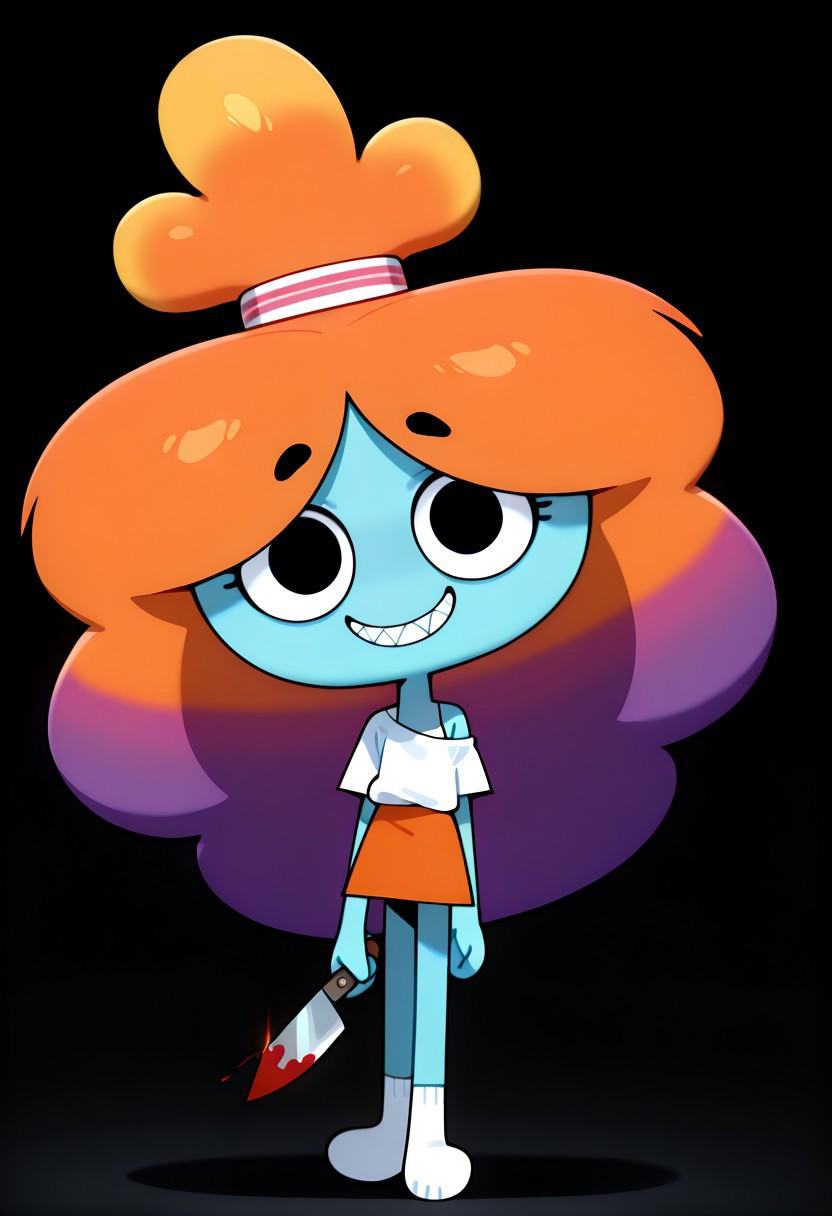 rachelgumball,  1girl,  long hair on Tensor.Art
