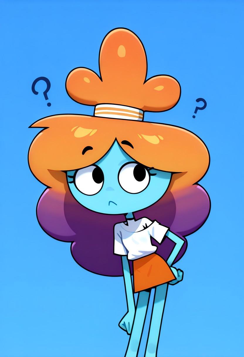 rachelgumball,  1girl,  long hair on Tensor.Art