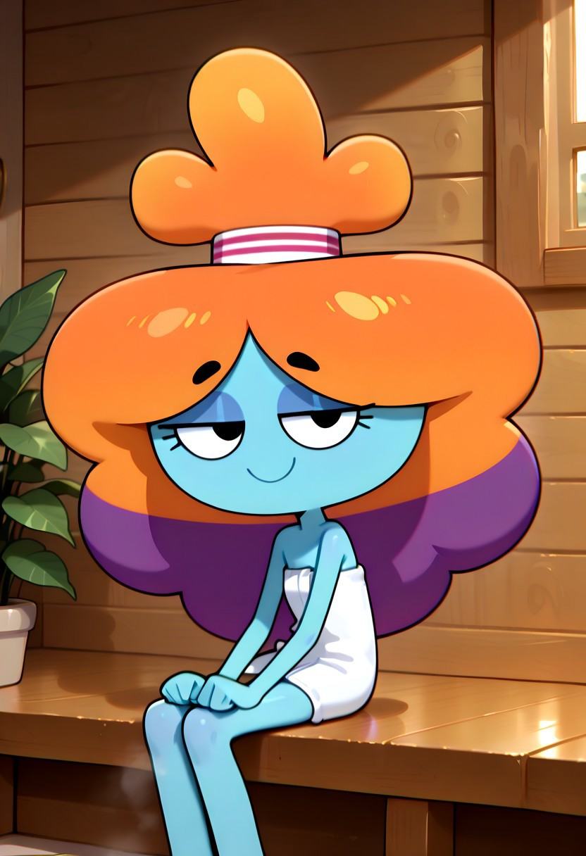 rachelgumball,  1girl,  long hair on Tensor.Art