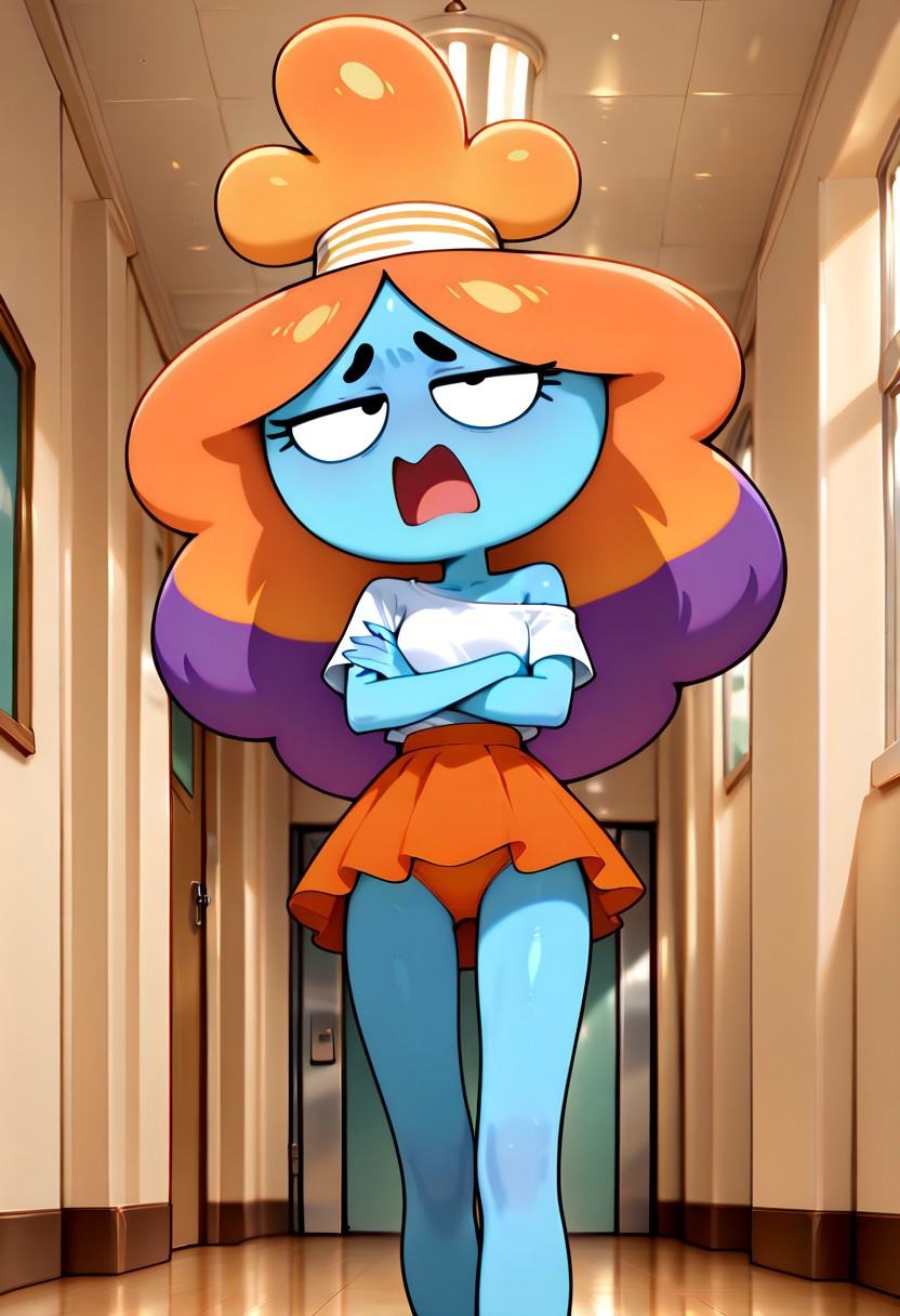 rachelgumball,  1girl,  long hair on Tensor.Art
