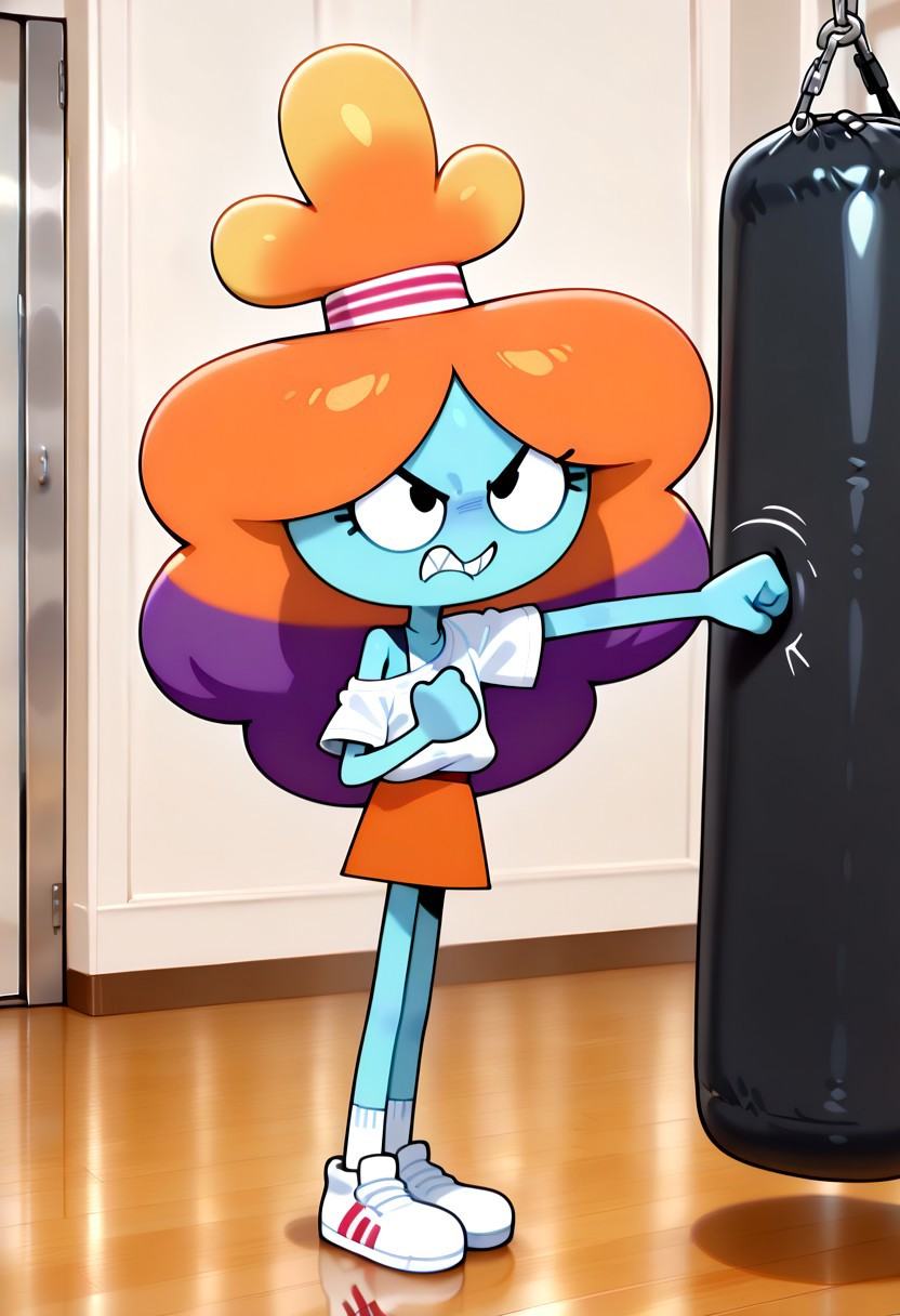 rachelgumball,  1girl,  long hair on Tensor.Art