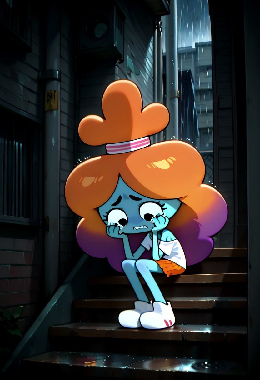 rachelgumball,  1girl,  long hair on Tensor.Art