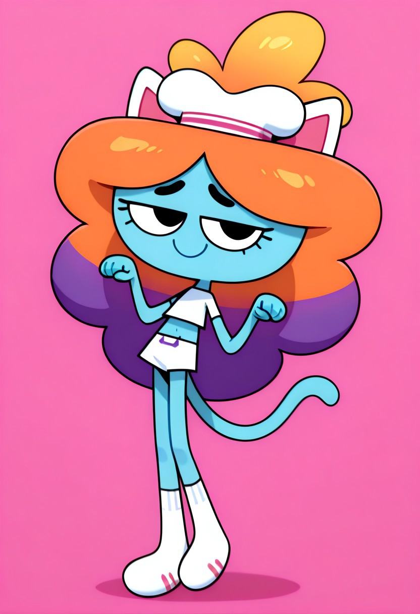 rachelgumball,  1girl,  long hair on Tensor.Art