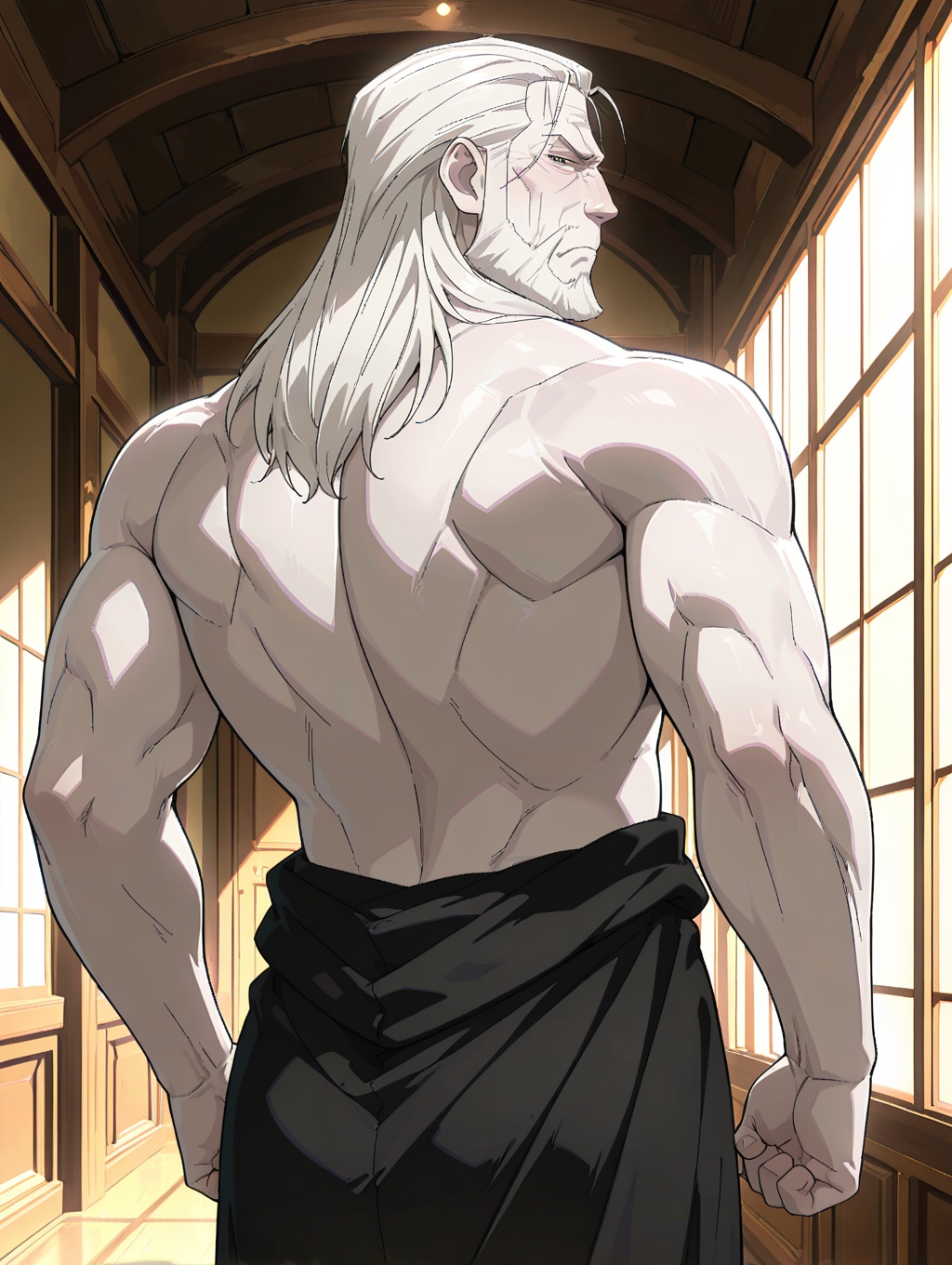 Anime screencap,  anime coloring,  Dwarf_04 on Tensor.Art