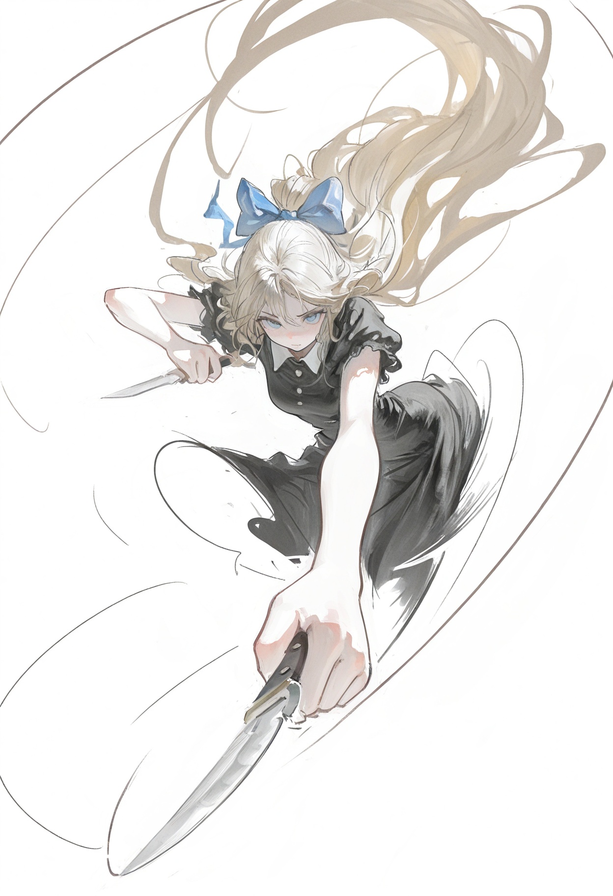 xpr_style,  1girl,  very long hair on Tensor.Art