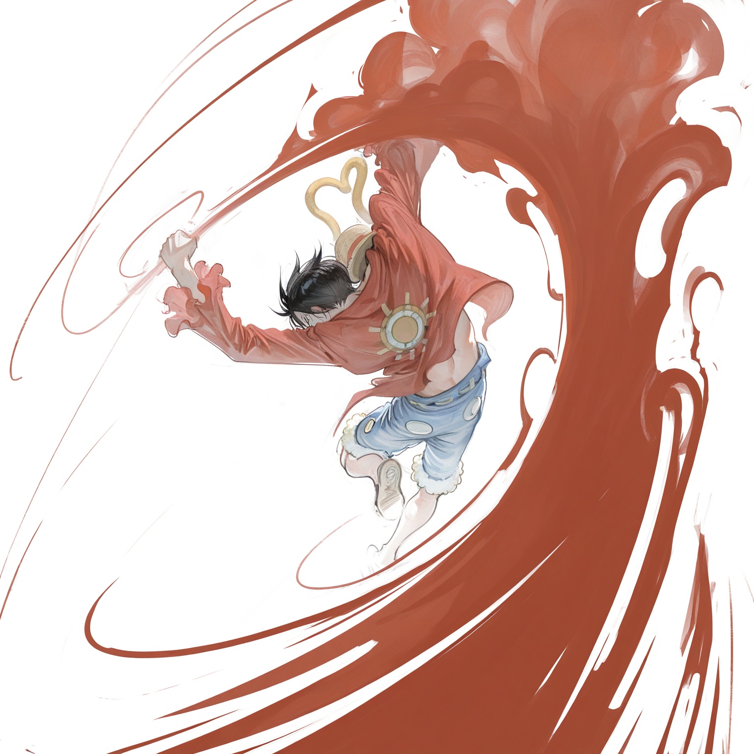 xpr_style,  1boy,  monkey_d._luffy on Tensor.Art