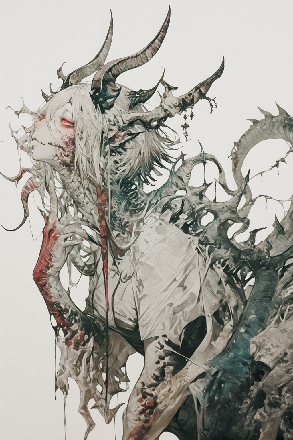 no humans,  chaos,  madness on Tensor.Art