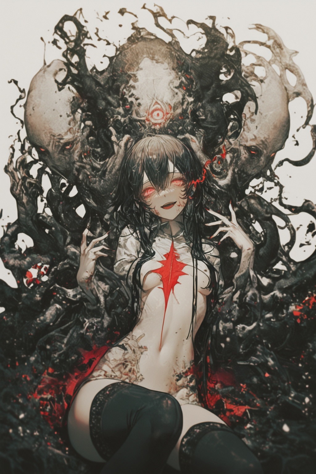 1boy,  abyss,  thighhighs on Tensor.Art