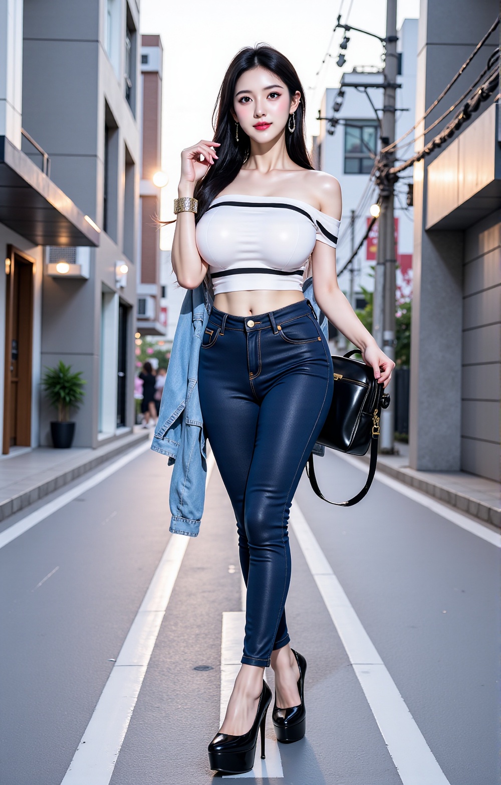 "Korean woman image: Beautiful Korean woman with very large I-cup breasts that seem like they will burst if you touch them...