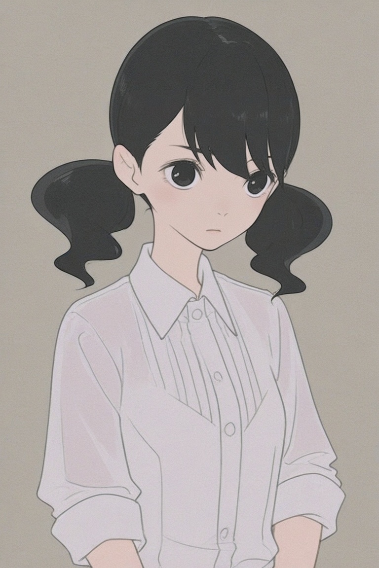 youko_hinageshi,  1girl,  twintail on Tensor.Art
