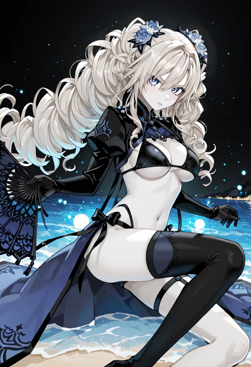 1girl,  Kriemhild,  blue eyes on Tensor.Art